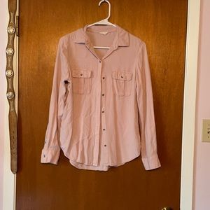 Pink button up